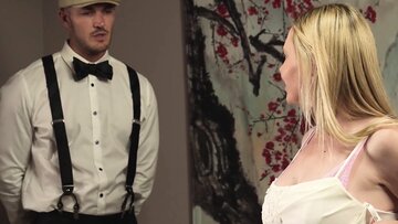 Tied and Destroyed: Rebel Rhyder’s Anal Bridal Fantasy