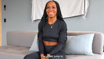 Black Latina model enjoyed hardcore sex