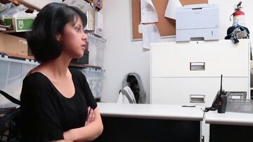 Teen Thief Bent Over by Ruthless Officer