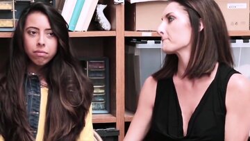 Naughty Teen Rides Office Cop’s Massive Dick