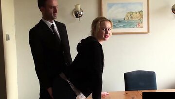 Amber West Gets Spanked and Dominated Like a Naughty Slut