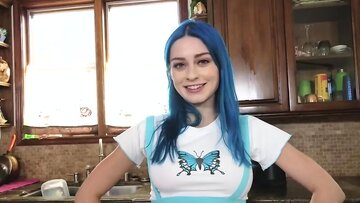 Jewels Blu’s Busty Teen Missionary Pound and Steamy POV BJ