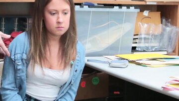 Brooke Bliss in Office Encounter