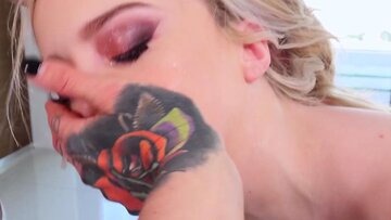 Lexi Lore Facefucked & Anal Pounded Before Facial