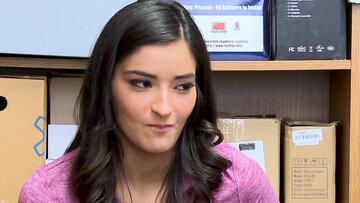 Emily Willis Fucked & Painted White