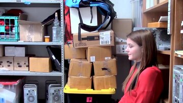 Rosalyn Sphinx Fucked Hard by Officer, Then Facial