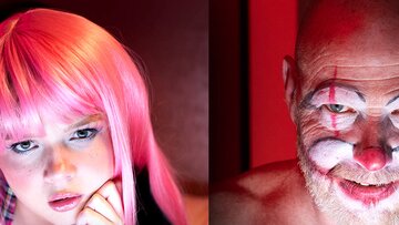 Shy Stepdaughter’s Webcam Show for Stepdad