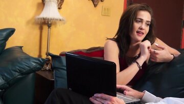 Stepdaughter’s Naughty Handjob Leads To Wild Fuck With Daddy