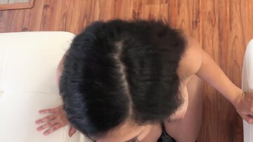 Large breasted stepdaughter is ready for wild dick riding