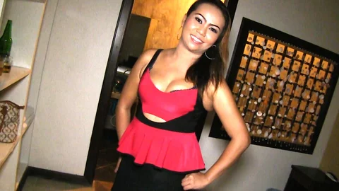 Curvy Mature Thai BBW Lets Loose in POV Hotel Hookup