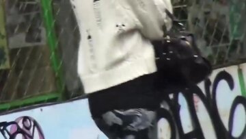 Voyeur Cam: Japanese Girls Pee Unaware In Public Toilet