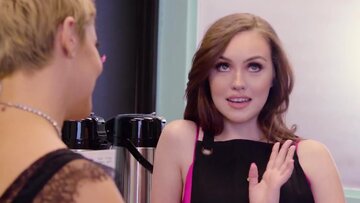 Stepmom Ryan Keely Licks and Fingers Freya Parker to O