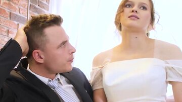 Bride Stacy Cruz Drilled While Husband Watches