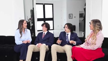 Stepmoms Desiree Dulce & Mia Pussy Feast