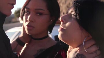 Gina Valentina Outdoor Hookup: Teen Thief Fucked by Cop