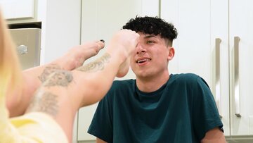 MILF Stepaunt Shocked by Cock Skills