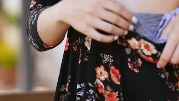 Big ass pornstar Lana Rhoades hot posing