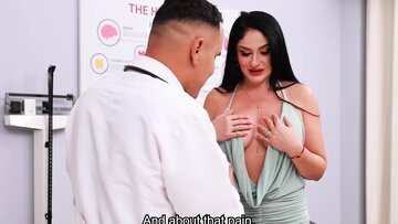 FULL CHECK UP ON THE MILF . Estella Osorio