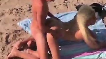 spied on hot couple on nude beach